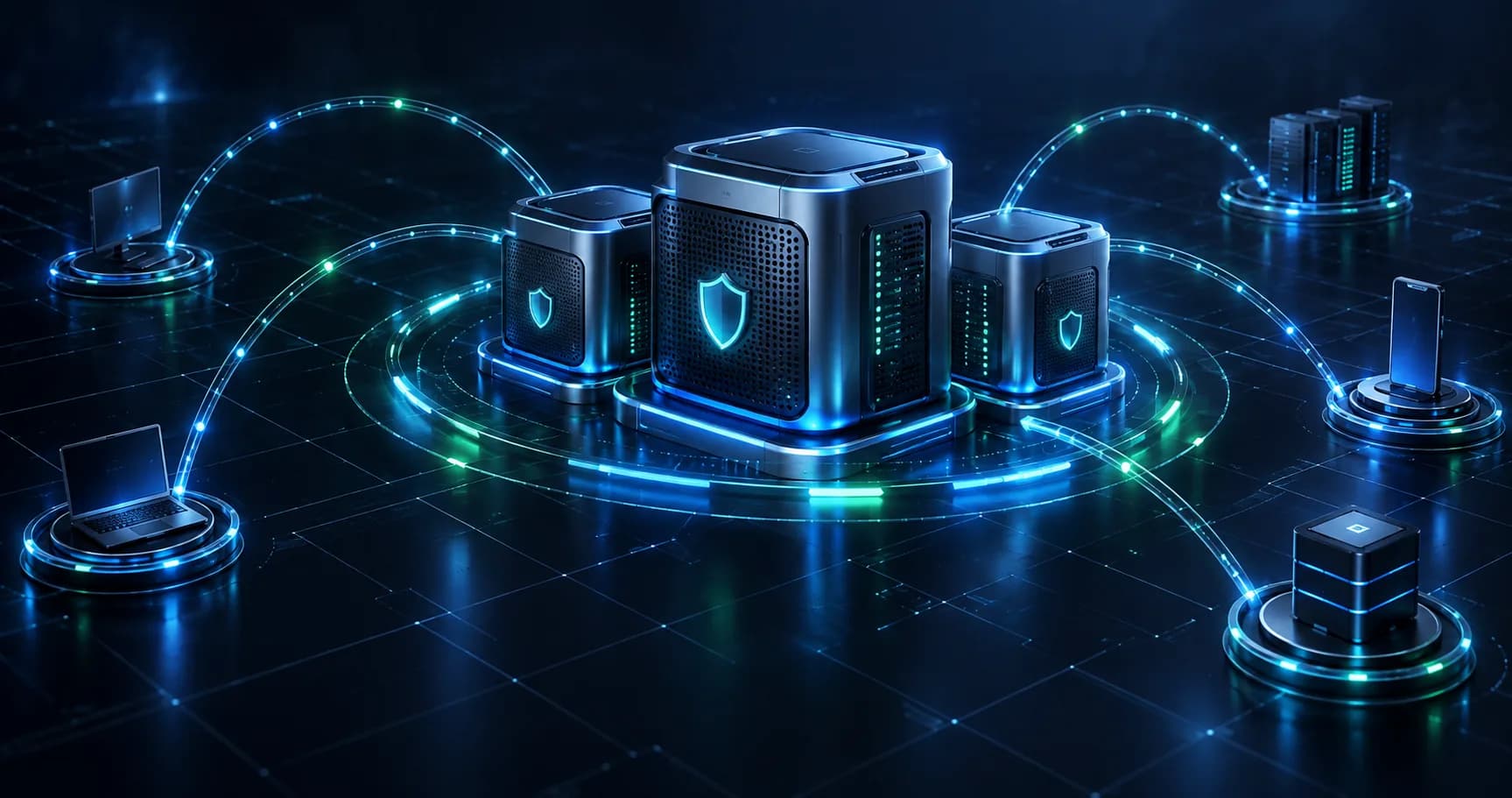 Các gateway Proxy Vietserver kết nối tới nhiều endpoint